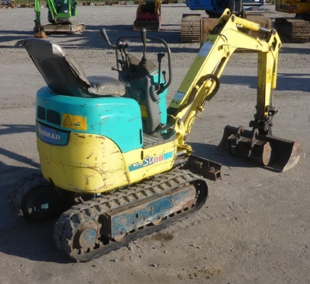 รถแบคโฮ 2003 YANMAR SV08 Micro Excavator สภาพดีพร้อมใช้งาน เอกสารพร้อม สนใจติดต่อ 081-981-9339 (คุณบุ๋ม)