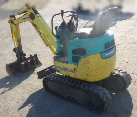 รถแบคโฮ 2003 YANMAR SV08 Micro Excavator สภาพดีพร้อมใช้งาน เอกสารพร้อม สนใจติดต่อ 081-981-9339 (คุณบุ๋ม)