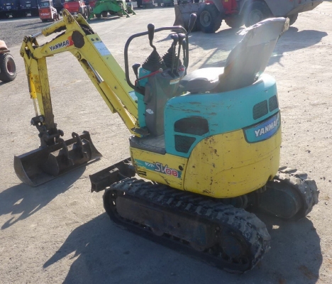 รถแบคโฮ 2003 YANMAR SV08 Micro Excavator สภาพดีพร้อมใช้งาน เอกสารพร้อม สนใจติดต่อ 081-981-9339 (คุณบุ๋ม)