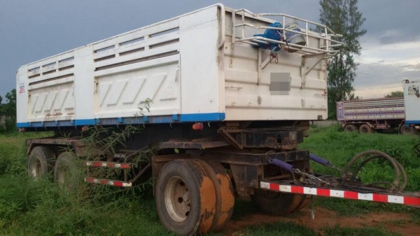 ขายรถสิบล้อ hino FM1A  344 ปี 54 เบครแห้ง พ่วงแม่ลูกดั้มสามมิตร รถสวยพร้อมใช้งาน