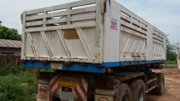 ขายรถสิบล้อ hino FM1A  344 ปี 54 เบครแห้ง พ่วงแม่ลูกดั้มสามมิตร รถสวยพร้อมใช้งาน