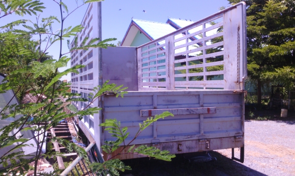 กระบะ 10 ล้อ ไม่ดัมพ์ ยาว 6.10 เมตร สวยๆ