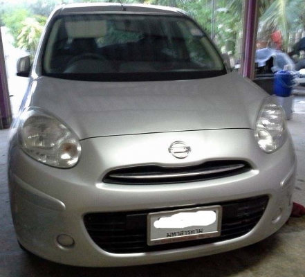 ขาย มาร์ช ปี2011 เกียร์ออโต้ ปุ่มสตาร์ท 219,000