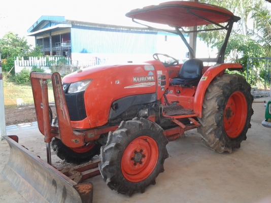 KUBOTA L4708 หาง5 ใบดัน 1700ชั่วโมง ยางหน้าคู่ใหม่ รถได้เดิมบางนางบวช