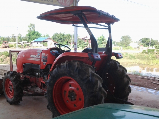 KUBOTA L4708 หาง5 ใบดัน 1700ชั่วโมง ยางหน้าคู่ใหม่ รถได้เดิมบางนางบวช
