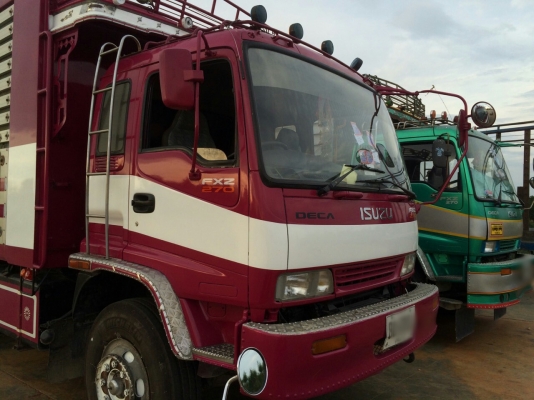 ขายรถพ่วง 18 ล้อ แม่-ลูก กระบะเนียมคอกเกษตรดั้ม อู่.ซุ่นชัย ISUZU 270 ปี.46 เครื่องส้ม รถสวยกริป ราคาย้อมๆสนใจรีบจองเลย