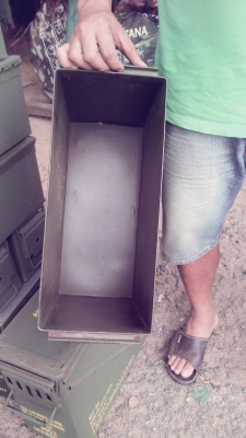 ร้านm601ขายกล่องเหล็ก.us.ของสวยสภาพดี..ใบเล็ก..ใบใหญ่..ราคาถูก