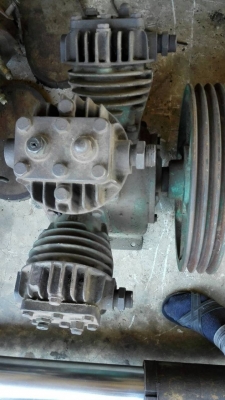 Sale>> หัวปั้มลม HITACHI 10 แรง 3 สูบ พร้อมใช้งาน