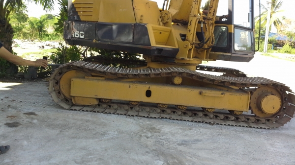 ขายรถแบคโฮ    KOMATSU  PC  150 LC- 3W  เก่านอกรถพร้อมใช้งาน ปั้นนิ้ว คอลโทรสั้น ปั้นแรง  เครื่องดี เองแน่น แทรกสวยเต็ม  มีเอกสารแจ้งจำหนว่ยพร้อมราคาไม่แพงค่ะ