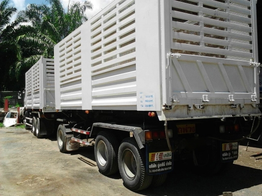 ขายหางพ่วง สามมิต 3 เพลา. ปี 54. ( * หางสวย. ) สนใจติดต่อ 081 - 6079515 ขายหางพ่วง สามมิต 3 เพลา. ปี 54. ( * หางสวย. ) สนใจติดต่อ 081 - 6079515