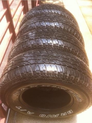 ยาง All Maxxis 31 10.5 R15 ปลายปี12 ดอกเยอะ เนื้อนิ่มใช้อีก2-3ปีสบายๆ