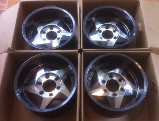 ล้อ Double Star ขอบ15 ออฟลึกๆ สภาพสวย หายากมาก