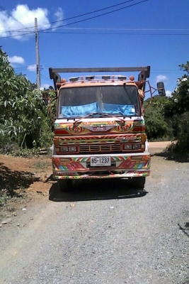 ขาย HINO FM 227 สองเพลาดั๊ม กระบะเนียม