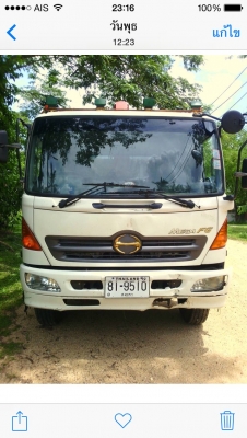 ขาย รถ 6 ล้อ HINO ติดเครน UNIC 5 ตัน 5 ท่อน