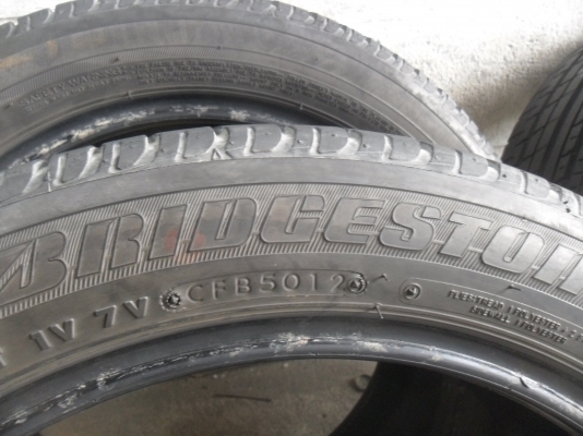 ยาง BRIDGESTONE 185/55R16ปี12 สวยๆ 4 เส้น ราคา 2400 บาท