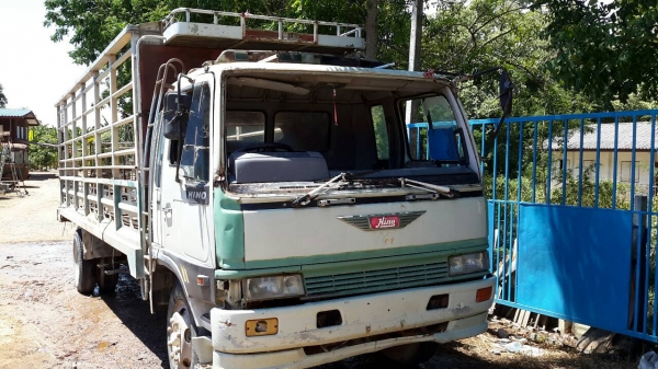 ขาย HINO FF3H ปี39 ยาว.7:20เมตร เครื่องดี คัสซีไม่สวย กระบะสแตนเลส ขายตามสภาพ เอกสารพร้อมโอน