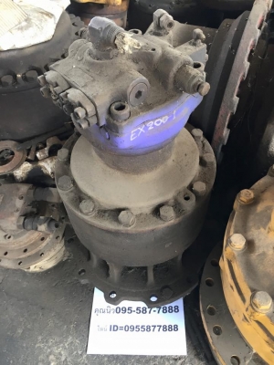 ex200-1 ชุดเกียร์สวิง โป๊ะสวิงพร้อมมอเตอร์ ฮิตาชิ ex200-1