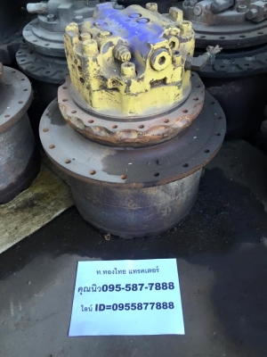 มอเตอร์ตัวเดิน PC200-5 รุ่นฝาจีบ  เก่านอกญี่ปุ่นไม่เคยใช้งานในไทย