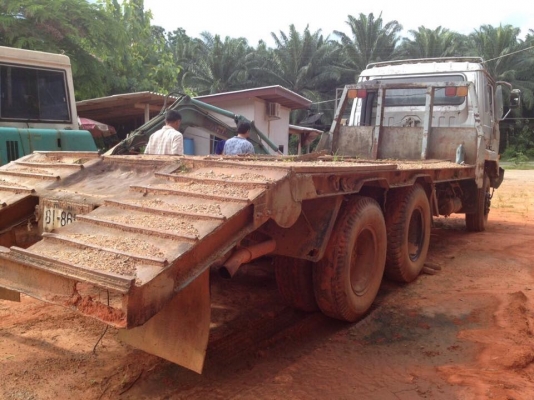 10 ล้อท้ายลาด 230 แรง ปี2538 สถาพดีใช้ได้ รถสีไม่ค่อยสวย รถมีสนิมบ้างตามสภาพต้องเอาไปเก็บงานบ้าง เล่มพร้อม