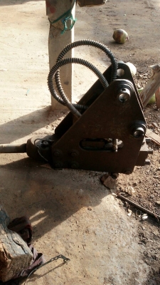 รถแบคโฮ MITSUBISHI MM45B แถมฟรีหัวแย๊กซ์อย่างดี.