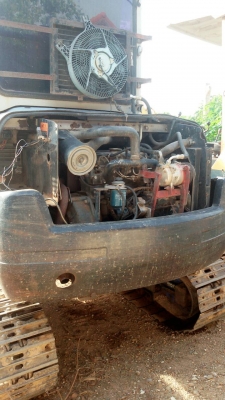 รถแบคโฮ MITSUBISHI MM45B แถมฟรีหัวแย๊กซ์อย่างดี.