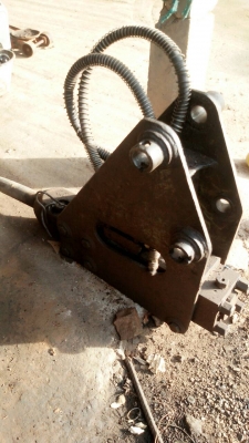 รถแบคโฮ MITSUBISHI MM45B แถมฟรีหัวแย๊กซ์อย่างดี.