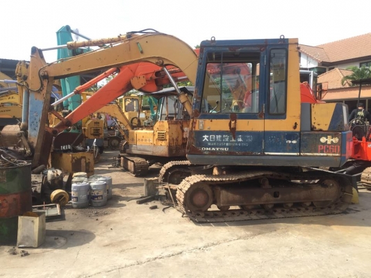 KOMATSU PC60-5 รถใน
