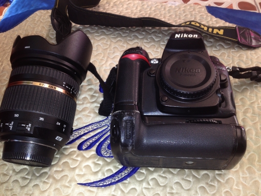 ขายกล้อง D7000 พร้อมเลนส์ tamron 17-50 f2.8 vc