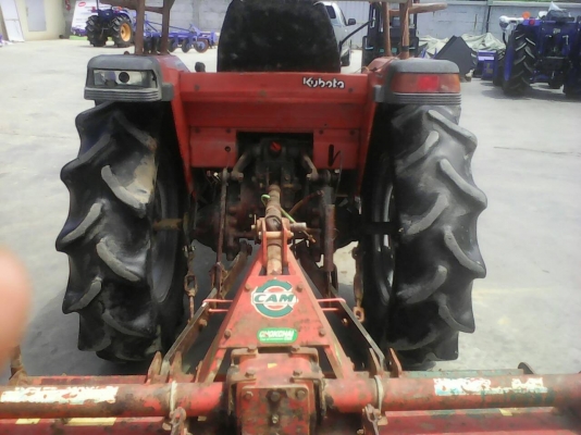 แทรคเตอร์คูโบต้า GL23 พร้อมล้อเหล็กและโรตารี่ แทรคเตอร์คูโบต้า GL23 พร้อมล้อเหล็กและโรตารี่