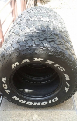 ยาง Mud Maxxis 245 75 16 กลางปี10 ดอกเยอะใช้ได้อีกหลายปี ยาง Mud Maxxis 245 75 16 กลางปี10 ดอกเยอะใช้ได้อีกหลายปี