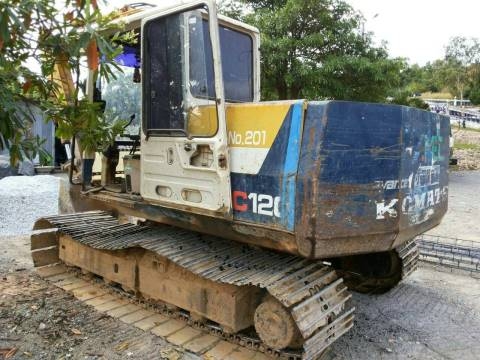 ขายรถแบคโฮKOMATSU pc 120-5ไฟฟ้าตัดเอกสารพร้อมราคา 495,000