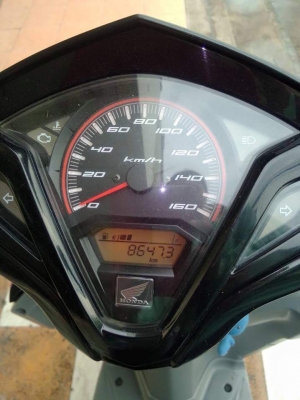 Honda Click 125 i สีชมพูดำ ลายสตีท รุ่น Racing Combi Brake รถสวยวิ๊งๆเลย Honda Click 125 i สีชมพูดำ ลายสตีท รุ่น Racing Combi Brake รถสวยวิ๊งๆเลย