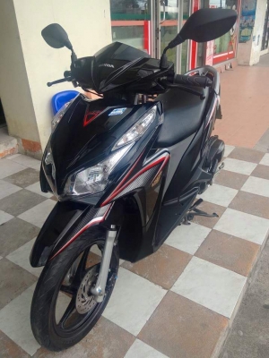 Honda Click 125 i ปี 2555 รุ่น idling stop (ล้อแม็กซ์แท้) ตัวท๊อป สีดำ รถสวยเท่ห์มากๆ Honda Click 125 i ปี 2555 รุ่น idling stop (ล้อแม็กซ์แท้) ตัวท๊อป สีดำ รถสวยเท่ห์มากๆ