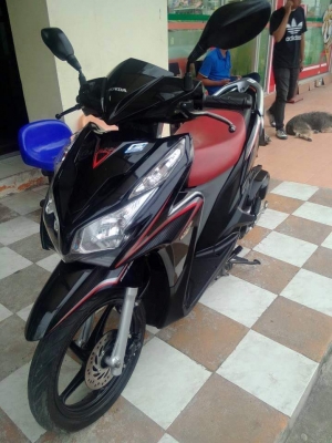 Honda Click 125 i ปี 2556 สีดำ รุ่น idling stop (ล้อแม็กซ์แท้) ตัวท๊อปสุด สวยสปอร์ตฝุดๆ Honda Click 125 i ปี 2556 สีดำ รุ่น idling stop (ล้อแม็กซ์แท้) ตัวท๊อปสุด สวยสปอร์ตฝุดๆ