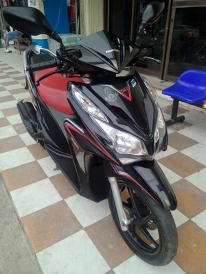 Honda Click 125 i ปี 2556 สีดำ รุ่น idling stop (ล้อแม็กซ์แท้) ตัวท๊อปสุด สวยสปอร์ตฝุดๆ