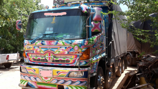 ขายรถบรรทุก 24 ล้อพ่วงแม่ลูกดัมพ์ HINO MEGA 344 แรงม้าปี 2554 ลูกพ่วง 3 เพลา ราคา 3000000