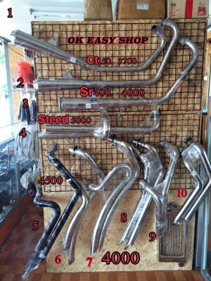 ขาย ไฟหน้า ไฟท้าย ไฟเลี้ยว ปลอกมือประกับ กระจก เบาะสปริง ถัง ท่อ ล้อ ยาง อื่นๆ แต่ง old school/ bobber