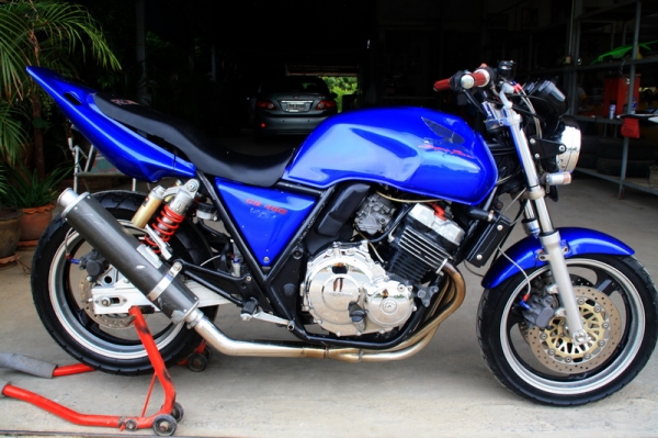 ขาย CB 400 ปี 95 คาร์บูไฟฟ้า ปลั๊กแดง สรรสามิตแท้ 57000
