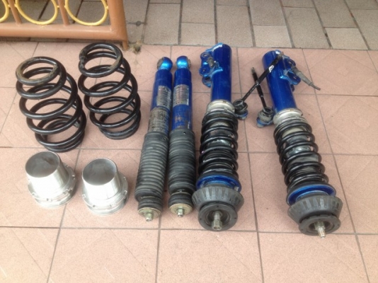 โช้คปรับเกลียว CUSCO ใส่ JAZZ ครบชุดสภาพสวยเเห้งๆไม่เคยใช้งานในไทย