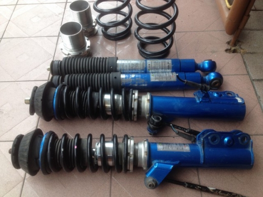 โช้คปรับเกลียว CUSCO ใส่ JAZZ ครบชุดสภาพสวยเเห้งๆไม่เคยใช้งานในไทย