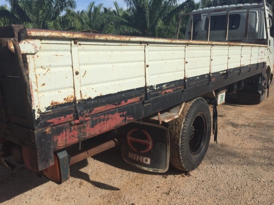 ขายรถ6ล้อรั้ว HINO FB2WGKA เครื่อง 120แรงม้า กะบะยาว5เมตร สนใจโทร 081-970-1072