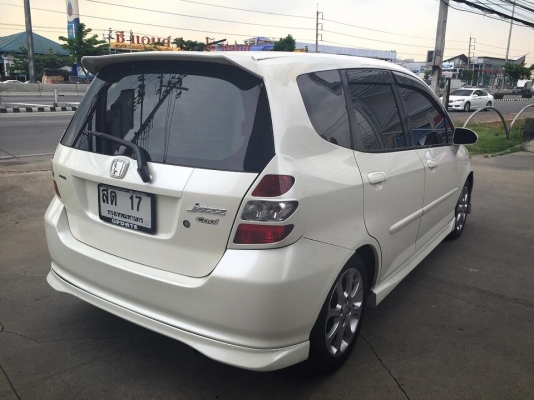 Honda Jazz Cool สีขาวมุก TOP สุด รถบ้าน ขายถูก สวยระดับนางฟ้า ยังอาย