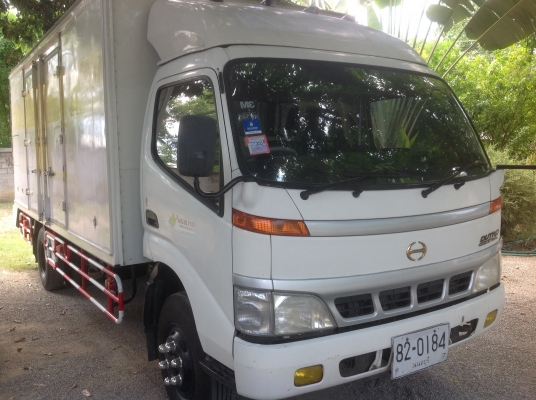 ขาย 495000บาท6 ล้อ HINO ปี 48 เครื่อง WO4D โทโบว์อินเตอร์. หัวเดิมบาง. ช่วงล่างใหญ่ 6 น๊อต. เครื่องแน่น ครัชซีสวย. P.พาวเวอร์ แอร์.  ยาว 5 เมตร ราคา 495000ยาท
