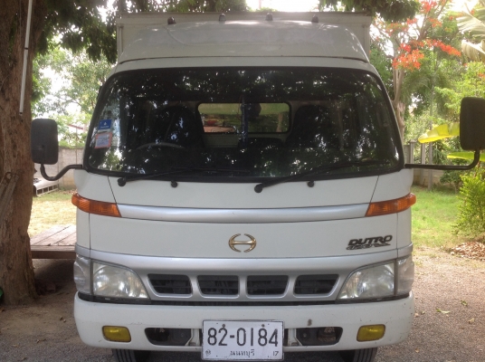 ขาย 495000บาท6 ล้อ HINO ปี 48 เครื่อง WO4D โทโบว์อินเตอร์. หัวเดิมบาง. ช่วงล่างใหญ่ 6 น๊อต. เครื่องแน่น ครัชซีสวย. P.พาวเวอร์ แอร์.  ยาว 5 เมตร ราคา 495000ยาท