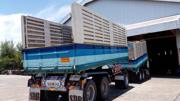 ฝากขายรถฮีโน320แรงพ่วงแม่ลูกดั้มลูกสามเพลาคอกเกษตร