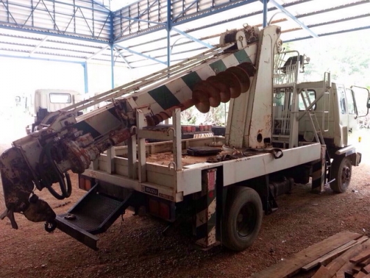 รถเครน + แท่นเจาะ Aichi 706 (ISUZU)