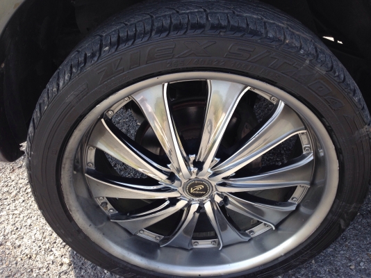 ล้อ22พร้อมยาง เอาไปใส่หล่อๆ