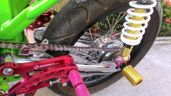 ขาย HONDA  JX  เเต่งหล่อๆ..ชุบเงาทั้งทั้งคัน ระดับประกวด