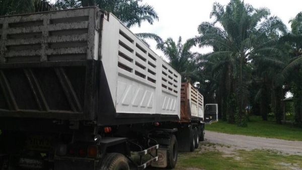 18 ล้อแม่ลูกดั้ม รถสวย...270 แรง ISUZU แม็คโหลด ปี 2551 ใช้น้อย 2 แสนกว่ากิโล