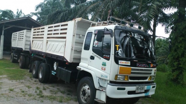 18 ล้อแม่ลูกดั้ม รถสวย...270 แรง ISUZU แม็คโหลด ปี 2551 ใช้น้อย 2 แสนกว่ากิโล